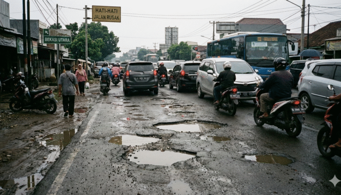 Pemkab Bekasi dan Jalan Rusak: Koordinasi yang Belum Jelas Ujungnya