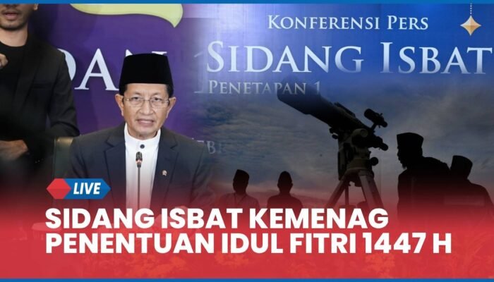 Pemerintah Tetapkan 1 Syawal 1447 H Jatuh pada Sabtu, 21 Maret 2026