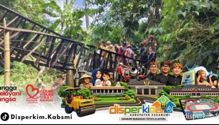 Akses Ekonomi & Pendidikan Diperkuat: Pemkab Sukabumi Mulai Bangun Jembatan Kamandoran