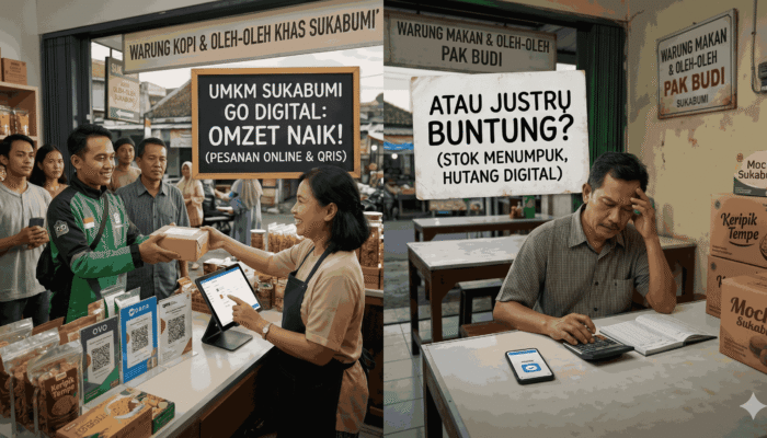 UMKM Sukabumi Go Digital, Omzet Naik atau Justru Buntung?