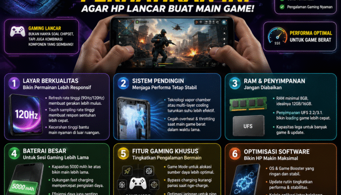 Bukan Cuma Chipset, Perhatikan Ini Agar HP Lancar Buat Main Game