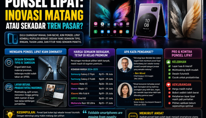 Ponsel Lipat: Inovasi Matang atau Sekadar Tren Pasar?