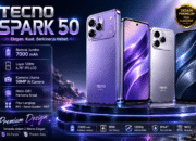 Mirip iPhone tapi Harga Bersahabat! Tecno Spark 50 Bawa Layar 120Hz dan Baterai Tahan Lama