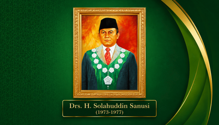 KH. Dr. Solahuddin Sanusi, Rektor UIN Bandung Dari Sukabumi