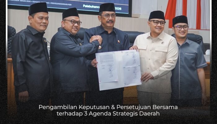 Bahas Regulasi Tanah Terlantar hingga Perhubungan, DPRD Kabupaten Sukabumi Gelar Paripurna Ke-4