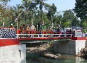 Impian Warga Cikembar Terwujud, Jembatan Garuda Suci Resmi Beroperasi