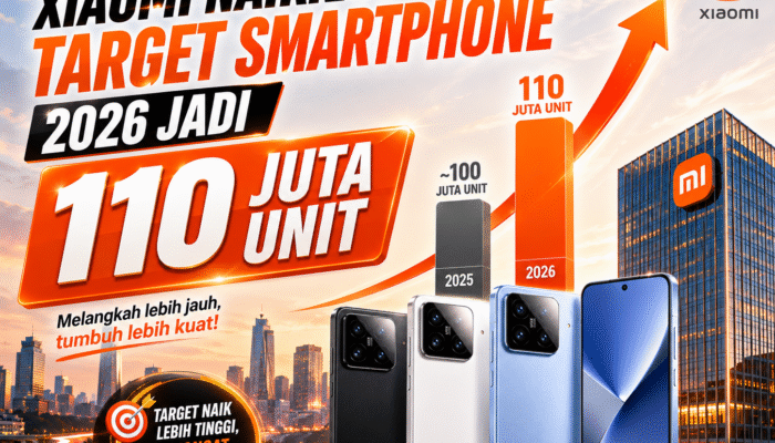 Xiaomi Naikkan Target Smartphone 2026 Jadi 110 Juta Unit