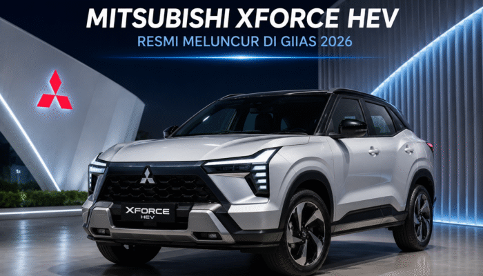 Mitsubishi Xforce HEV Resmi Meluncur di GIIAS 2026