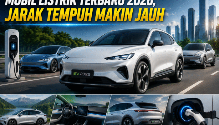 Mobil Listrik Terbaru 2026, Jarak Tempuh Makin Jauh