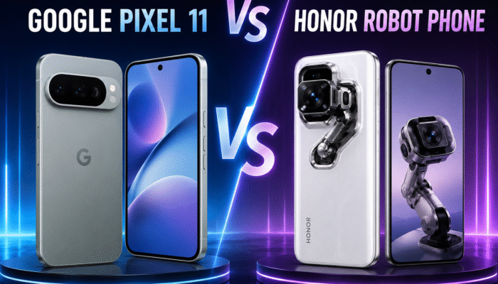 Google Pixel 11 vs Honor Robot Phone: Duel Kamera 200MP dan Fitur AI Terbaru 2026