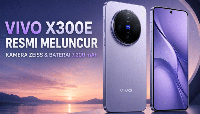 Vivo X300E Resmi Meluncur, Kamera Zeiss & Baterai 7.200 mAh