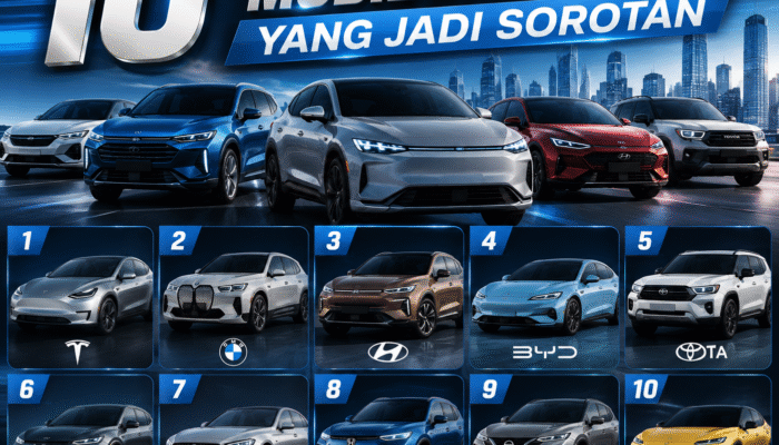 10 Mobil Baru 2026 yang Jadi Sorotan
