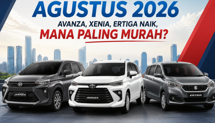 Daftar Harga LMPV Agustus 2026: Avanza, Xenia, Ertiga Naik, Mana Paling Murah?