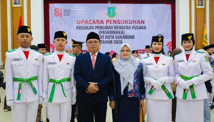 Empat Siswa MAN 2 Kota Sukabumi Dipercaya Jadi Paskibraka Kota Tahun 2026