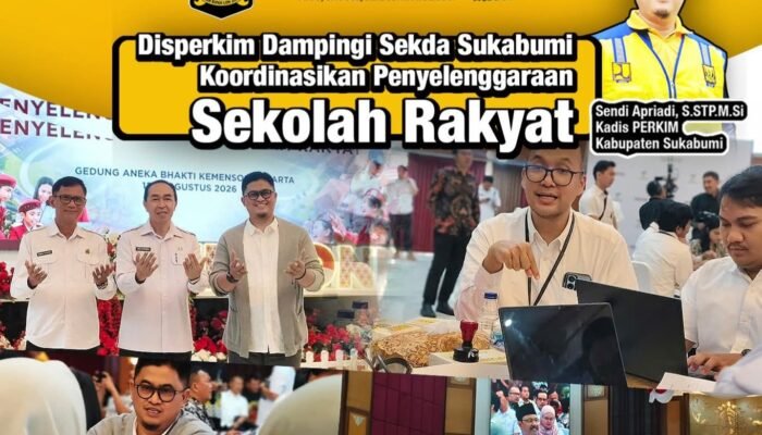 Disperkim Dampingi Sekda Sukabumi Matangkan Rencana Pembangunan Sekolah Rakyat di Kemensos RI