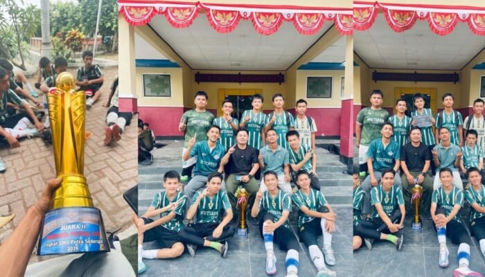 Tim Futsal SMK Mutiara Terpadu Palabuhanratu Raih Juara 2 di Pandawa Futsal Cup