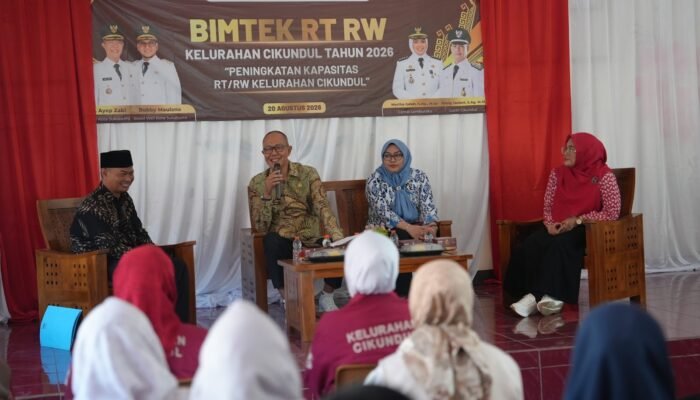 Wali Kota Sukabumi Dorong RT-RW Cikundul Jadi Ujung Tombak Pelayanan Warga