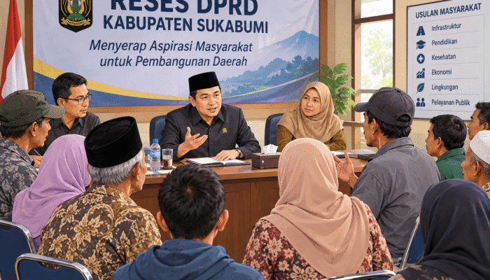 Serap Aspirasi Masyarakat, 50 Anggota DPRD Sukabumi Agendakan Reses di 150 Titik